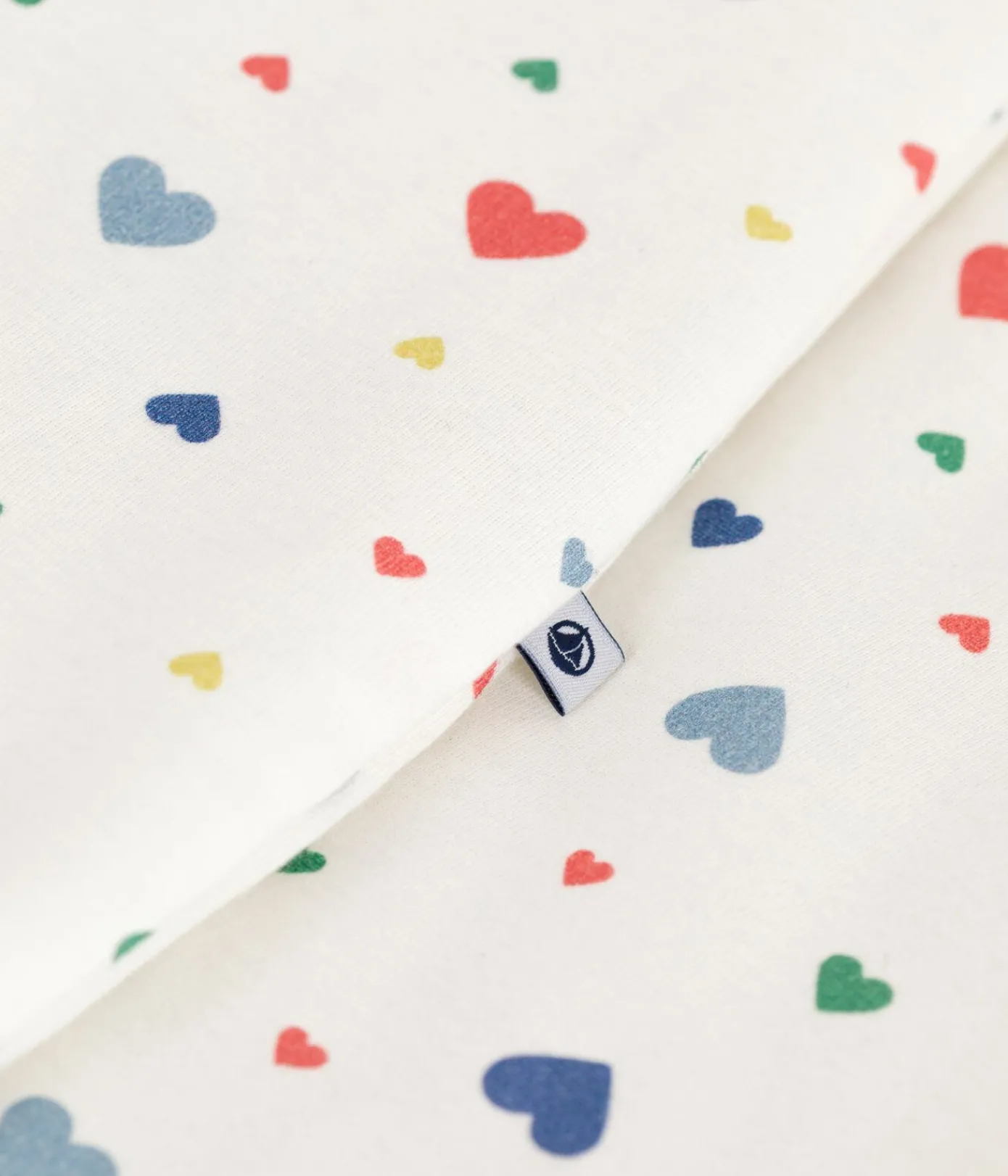 Petit Bateau Schlafsäcke, Decken|Newborn*Babyschlafsack aus Baumwolle mit Herzmotiv TOG-Wert 2 weiss MARSHMALLOW/weiss MULTICO