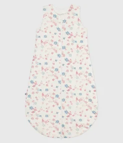 Petit Bateau Schlafsäcke, Decken|Newborn*Babyschlafsack aus Baumwolle mit Blumenmotiv TOG-Wert 2 MILK/ MULTICO