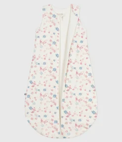 Petit Bateau Schlafsäcke, Decken|Newborn*Babyschlafsack aus Baumwolle mit Blumenmotiv TOG-Wert 2 MILK/ MULTICO