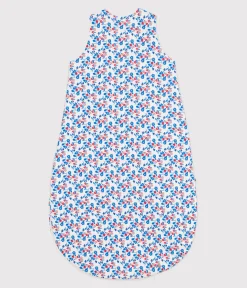 Petit Bateau Schlafsäcke, Decken|Newborn*Babyschlafsack aus Baumwolle mit Blumenmotiv TOG-Wert 2 weiss MARSHMALLOW/weiss MULTICO