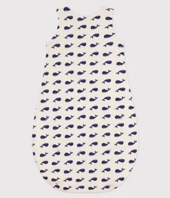 Petit Bateau Schlafsäcke, Decken|Newborn*Babyschlafsack aus Baumwolle mit Walmotiv TOG-Wert 2 beige MONTELIMAR/blau MEDIEVAL