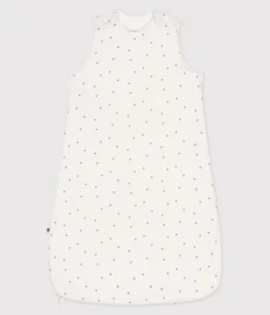 Petit Bateau Schlafsäcke, Decken|Newborn*Babyschlafsack aus bedruckter Baumwolle, TOG 1,5 weiss MARSHMALLOW/blau ALASKA