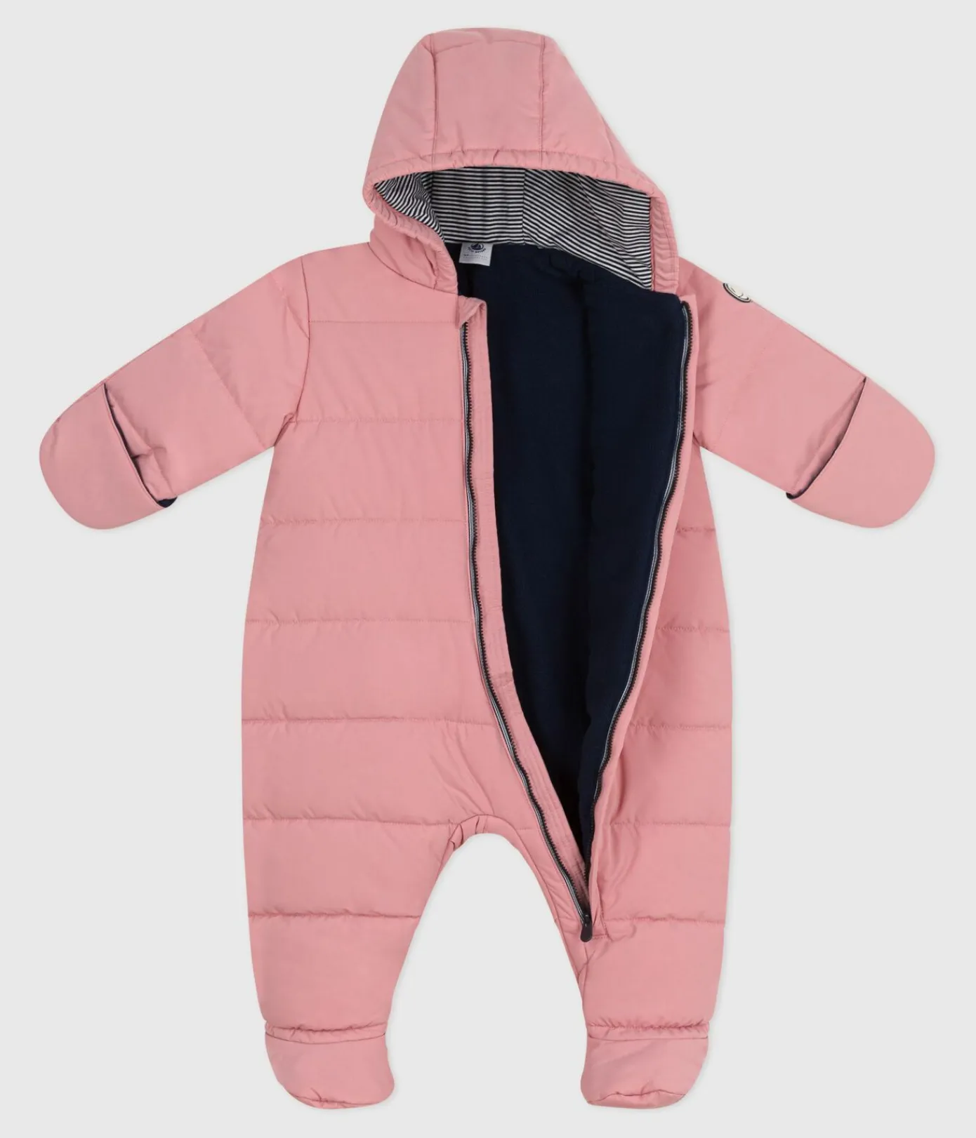 Petit Bateau Jacken, Anoraks*Baby-Schneeanzug aus Polyester rosa CHARME