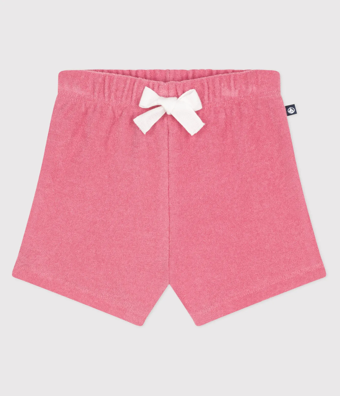Petit Bateau Shorts, Hosen, Leggings*Baby-Shorts aus Baumwoll-Frottee rosa PEONIA