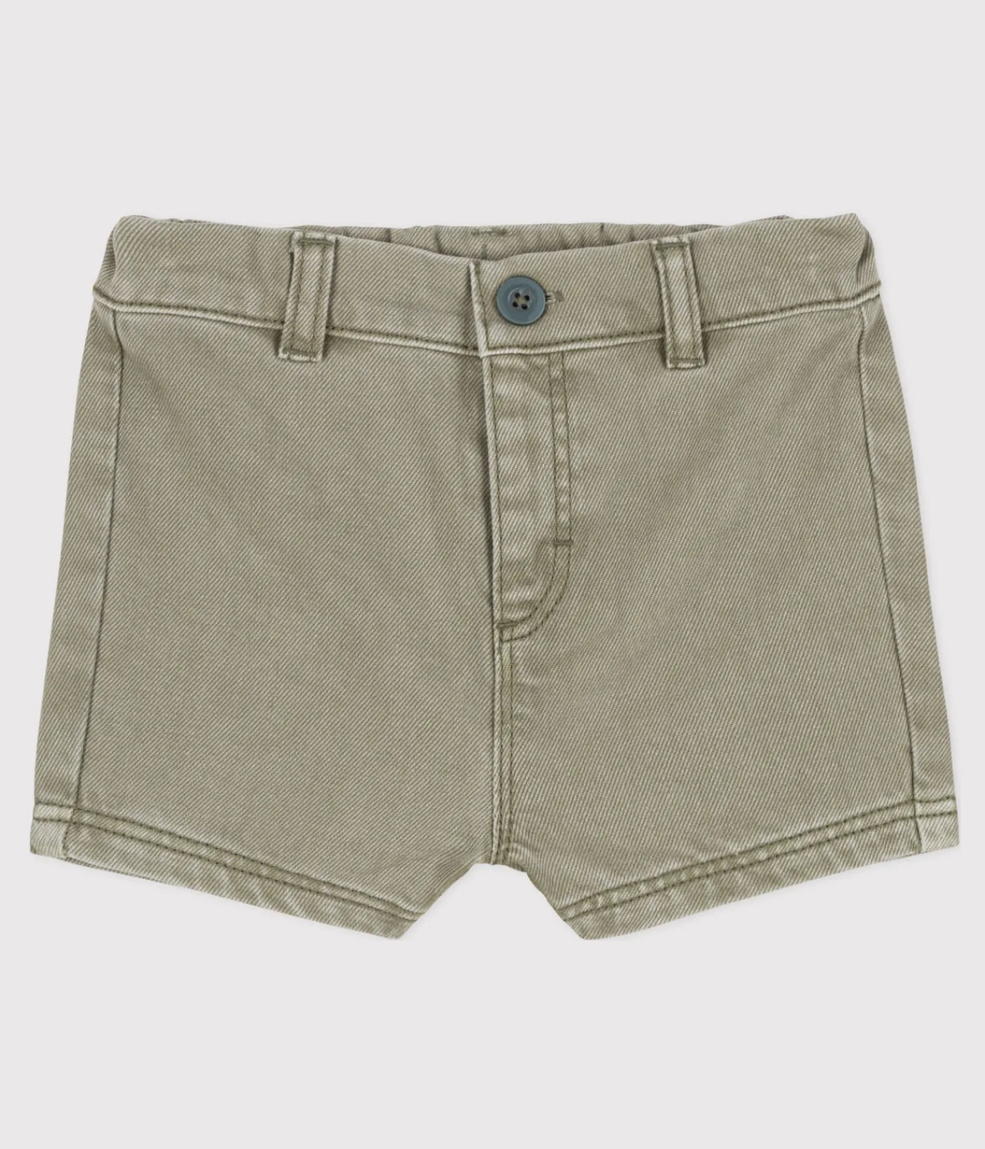 Petit Bateau Shorts, Hosen, Leggings*Baby-Shorts aus Denim grün MARECAGE