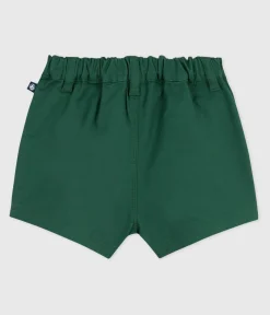Petit Bateau Shorts, Hosen, Leggings*Baby-Shorts aus einfarbigem Serge WILLOW