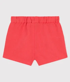 Petit Bateau Shorts, Hosen, Leggings*Baby-Shorts aus Leinen orange JUPITER