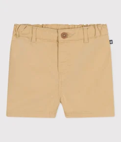 Petit Bateau Shorts, Hosen, Leggings*Baby-Shorts aus Serge beige FACILE