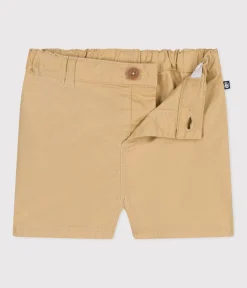 Petit Bateau Shorts, Hosen, Leggings*Baby-Shorts aus Serge beige FACILE