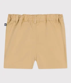 Petit Bateau Shorts, Hosen, Leggings*Baby-Shorts aus Serge beige FACILE
