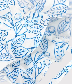 Petit Bateau Accessoires, Sonnenhüte, Caps*Baby-Sonnenhut aus gemusterter Popeline für Mädchen blau MARSHMALLOW/ PORCELANA