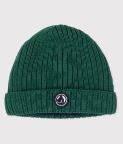 Petit Bateau Accessoires, Sonnenhüte, Caps*Baby-Strickmütze mit Fleece-Futter WILLOW