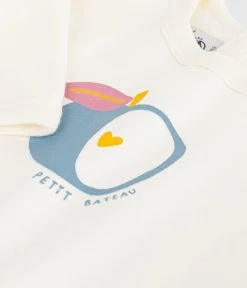 Petit Bateau Pullover, Cardigans*Baby-Sweatshirt aus Baumwolle, warm und weich mit Apfelmotiv naturfarben MILK