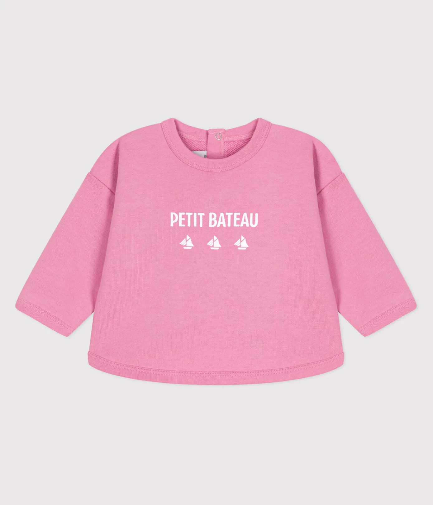 Petit Bateau Pullover, Cardigans*Baby-Sweatshirt aus Baumwolle mit Vintage-Motiv BOUDOIR