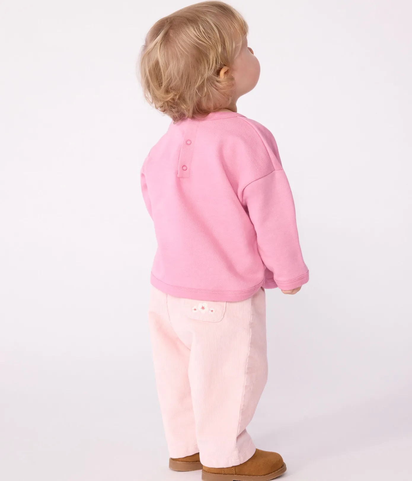 Petit Bateau Pullover, Cardigans*Baby-Sweatshirt aus Baumwolle mit Vintage-Motiv BOUDOIR