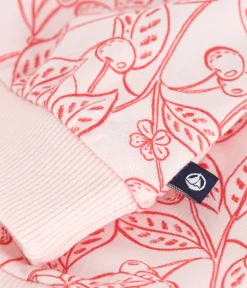 Petit Bateau Pullover, Cardigans*Baby-Sweatshirt aus Baumwolle mit rosa Kirschen rosa FLEUR/ SPI