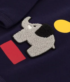 Petit Bateau Pullover, Cardigans*Baby-Sweatshirt aus Baumwolle mit Elefanten-Motiv SOIR