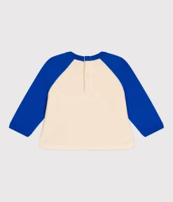 Petit Bateau Pullover, Cardigans*Baby-Sweatshirt aus Molton AVALANCHE/ CALVIN