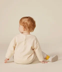Petit Bateau Pullover, Cardigans*Baby-Sweatshirt aus Molton naturfarben AVALANCHE