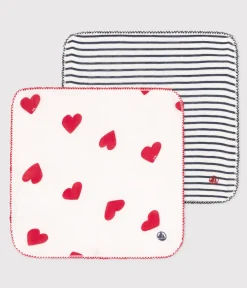 Petit Bateau Newborn*BABY-TASCHENTÜCHER AUS BAUMWOLLGAZE IM 2ER-SET variante 1