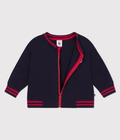 Petit Bateau Pullover, Cardigans*Baby-Teddy aus dichtem Jersey blau SMOKING