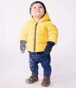 Petit Bateau Jacken, Anoraks*Baby-Winterjacke einfarbig gelb JAUNE