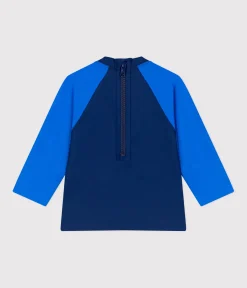 Petit Bateau Bademode, Uv-Kleidung*Bade-T-Shirt mit UV-Schutz, Baby MEDIEVAL/ SURF