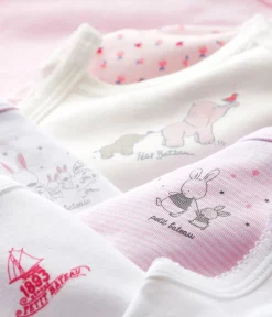 Petit Bateau Bodys*Überraschungsset aus 7 Baby-Trägerbodys für Mädchen variante 1