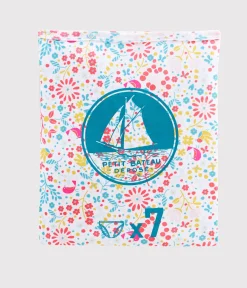 Petit Bateau Unterhosen, Shortys*Überraschungsset aus 7 Slips für Mädchen variante 1