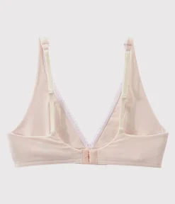 Petit Bateau Bhs, Slips, Bodys*BH aus Stretch-Baumwolle für Damen rosa FLEUR