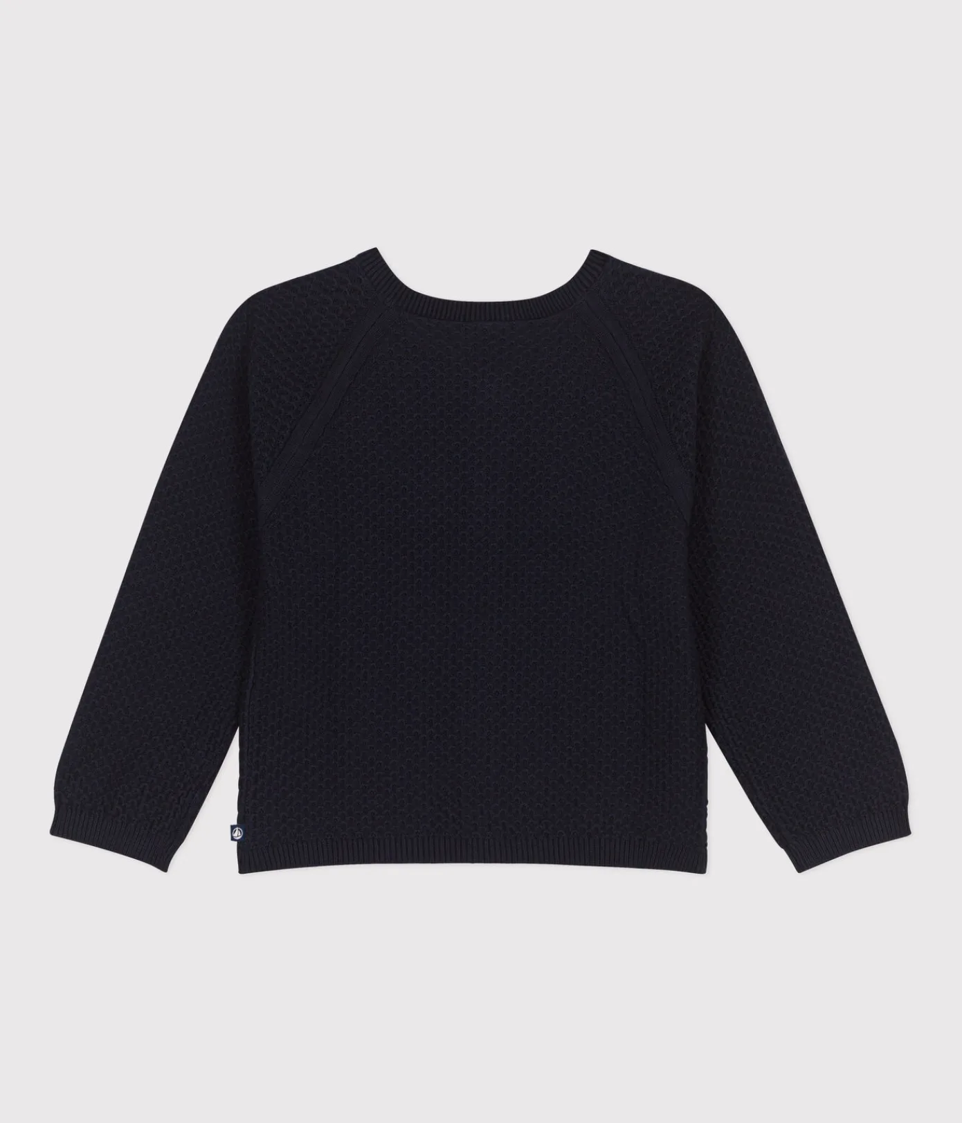 Petit Bateau Sweatshirts, Pullover, Cardigans*Cardigan aus Baumwolle Kinder/Mädchen blau SMOKING