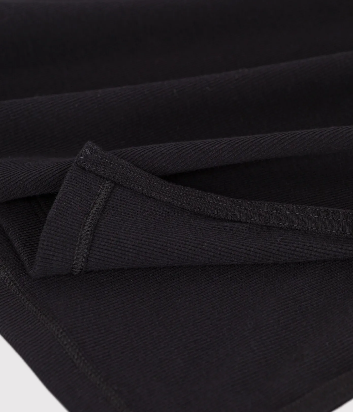 Petit Bateau Kleider, Hosen*Damen Tanktop-Kleid in Midilänge aus Baumwolle schwarz BLACK