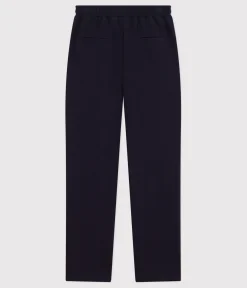 Petit Bateau Kleider, Hosen|Homewear*Damen-Hose aus Baumwolle und Elastan blau SMOKING