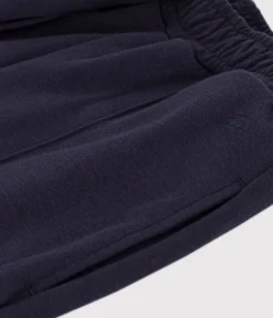 Petit Bateau Kleider, Hosen|Homewear*Damen-Hose aus Baumwolle und Elastan blau SMOKING