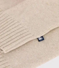 Petit Bateau Homewear|Streifenshirts, Pullover, Cardigans*Damen-Pullover aus Wolle und Baumwolle AVALANCHE/ ROT