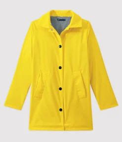 Petit Bateau Herren|Jacken, Mäntel*Damen-Regenjacke im City-Look JAUNE
