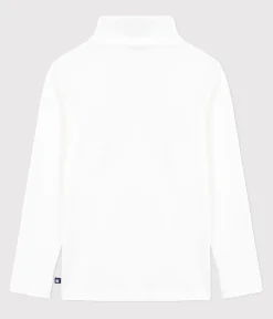 Petit Bateau Homewear|Alle Langarmshirts*Damen-Rollkragenshirt weiss ECUME