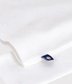 Petit Bateau Homewear|Alle Langarmshirts*Damen-Rollkragenshirt weiss ECUME