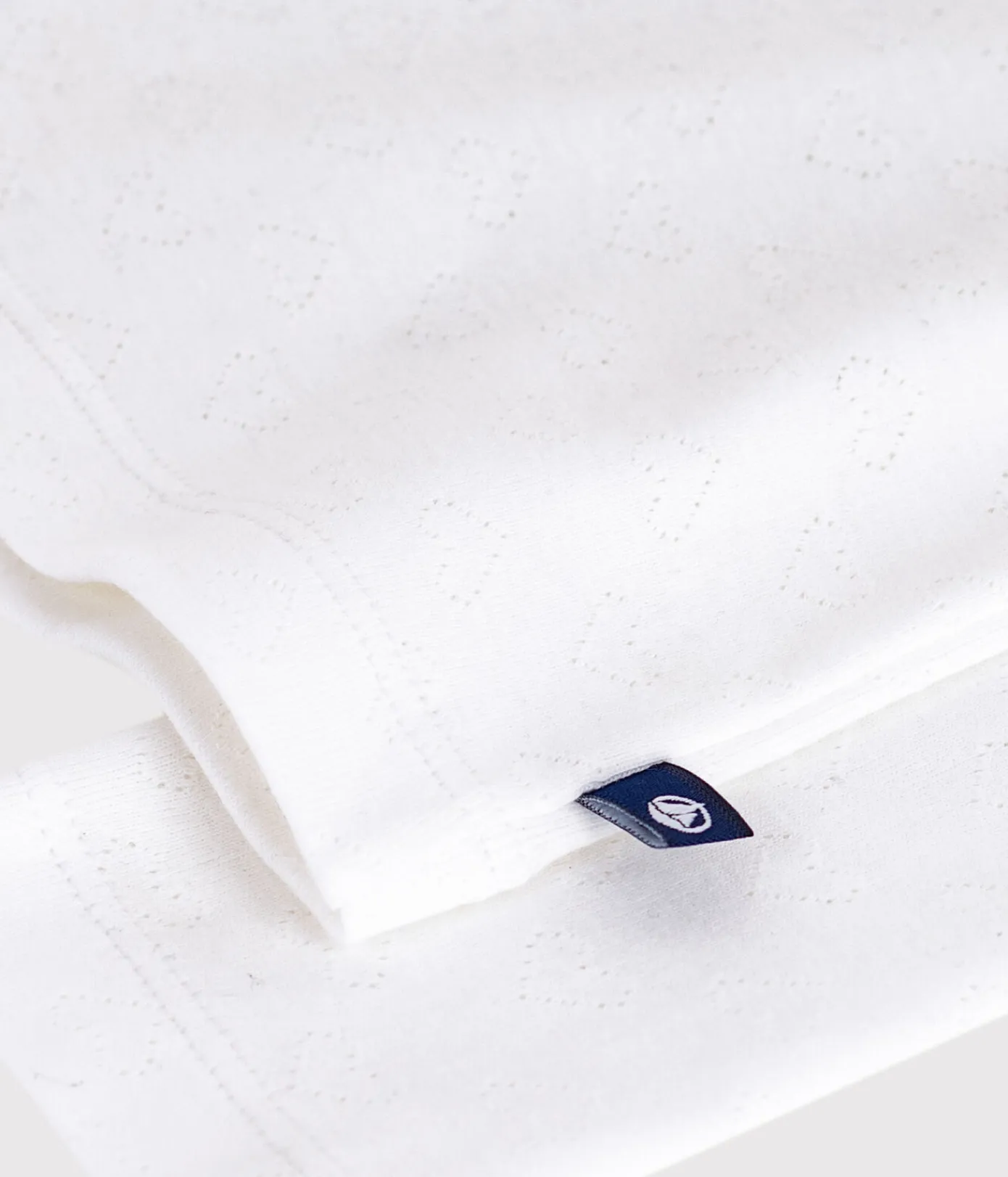 Petit Bateau Homewear|Alle Langarmshirts*Damen-Rollkragenshirt weiss ECUME