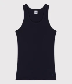 Petit Bateau Alle Tanktops|Das Ikonische (Slim)*Damen-Tanktop L’Iconique aus Baumwolle blau SMOKING