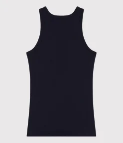 Petit Bateau Alle Tanktops|Das Ikonische (Slim)*Damen-Tanktop L’Iconique aus Baumwolle blau SMOKING