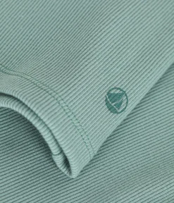Petit Bateau Homewear|Alle Langarmshirts*Damen-T-Shirt grün PAUL