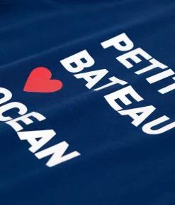 Petit Bateau Alle T-Shirts|T-Shirts, Tanktops*Damen-T-Shirt LE BOXY aus Baumwolle blau MEDIEVAL