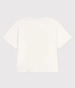 Petit Bateau Alle T-Shirts|T-Shirts, Tanktops*Damen-T-Shirt LE BOXY aus Baumwolle weiss MARSHMALLOW
