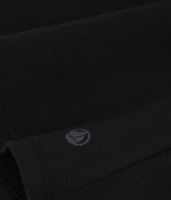 Petit Bateau Alle T-Shirts|Das Ikonische (Slim)*Damen-T-Shirt L’ICONIQUE aus Baumwolle mit Mäusezähnchen schwarz BLACK