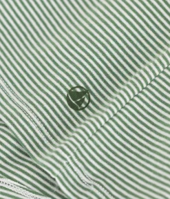Petit Bateau Alle T-Shirts|Das Ikonische (Slim)*Damen-T-Shirt L'Iconique aus Baumwolle mit Streifen PALMERAIE/ MARSHMALLOW