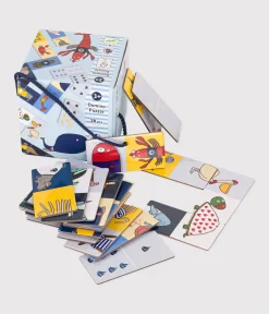 Petit Bateau Accessoires, Mützen, Cappe*Domino-Spiel – Djeco x variante 1