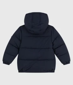Petit Bateau Mäntel, Jacken, Regenjacken|Mäntel, Jacken, Regenjacken*Einfarbige Kinder-Winterjacke blau SMOKING