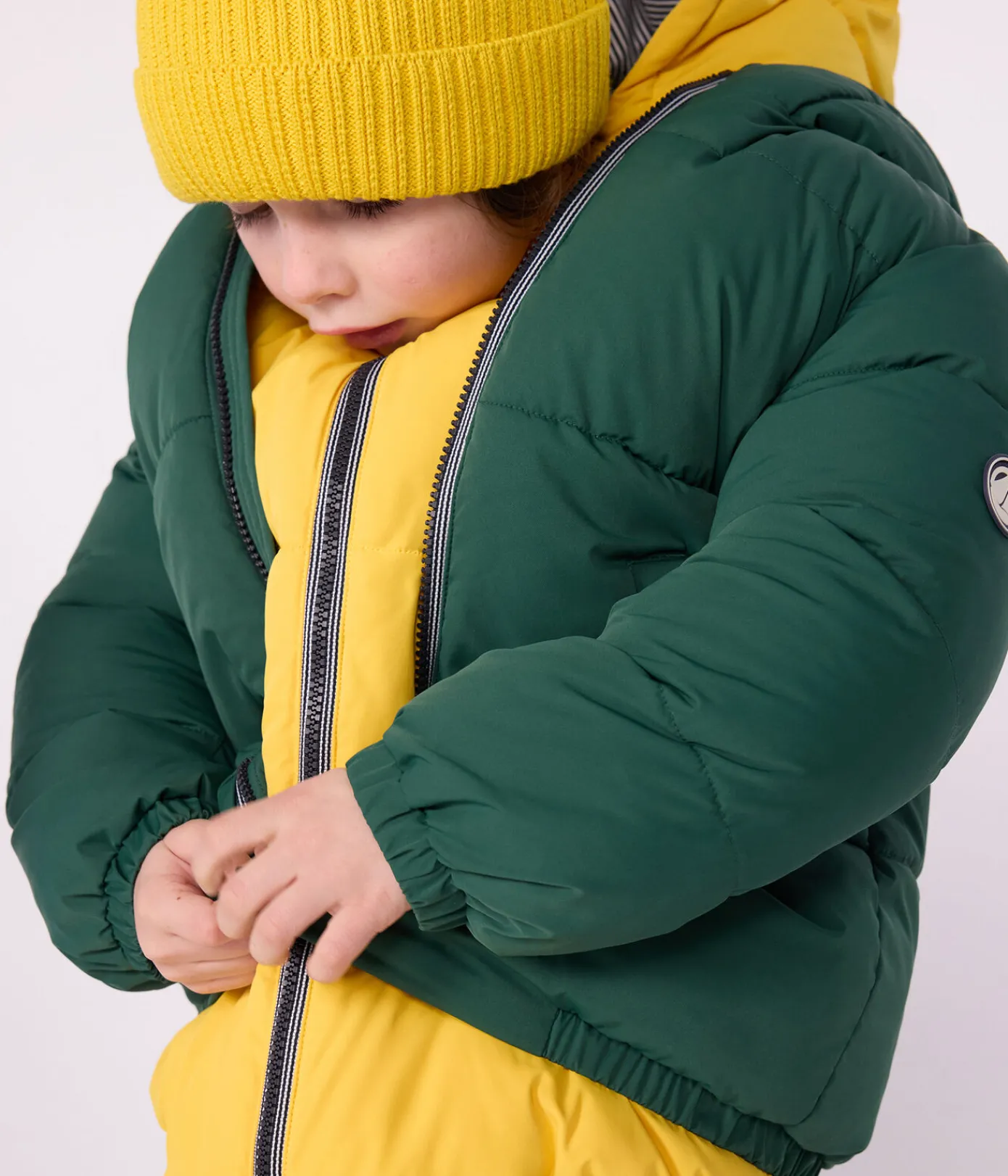 Petit Bateau Mäntel, Jacken, Regenjacken*Einfarbige Kinder-Winterjacke WILLOW