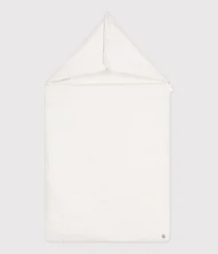 Petit Bateau Schlafsäcke, Decken|Newborn*Engelsnest aus Doppeljersey für Babys weiss MARSHMALLOW
